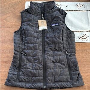 Patagonia Black Quilted Vest